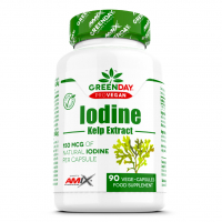 GreenDay® ProVEGAN Natural Iodine Kelp Extract 90 Vcaps