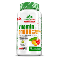 GreenDay® ProVEGAN Vitamin C 1000mg with Acerola 60 Vcaps