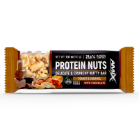 Protein Nuts Crunchy Nutty Bar 40g Bar Peanut - Caramel