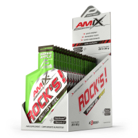 Performance Amix® Rock´s Gel with caffeine 20x32g - green apple