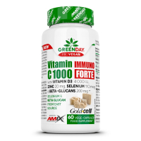GreenDay® ProVEGAN Vitamin C 1000mg Immuno Forte 60 Vcaps