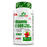 GreenDay® Vitamin C   500mg with RoseHip 60cps