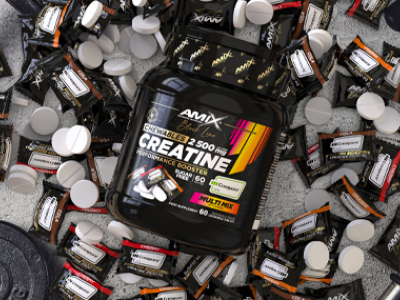 Black Line Creatine Creapure® 2500mg Chewable Tabs Zero Sugar 60tbl Multi flavour