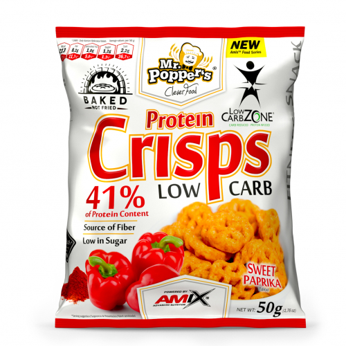 Mr.Poppers - Protein Crisps 41% LowCarb