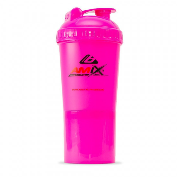 Amix® Shaker Monster Bottle 600ml Pink