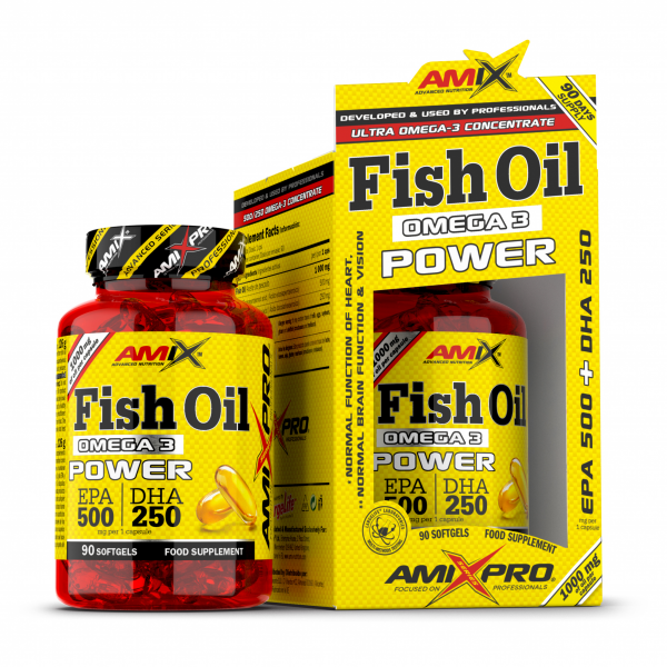 AmixPro® Fish Oil Omega3 Power 90 softgels BOX