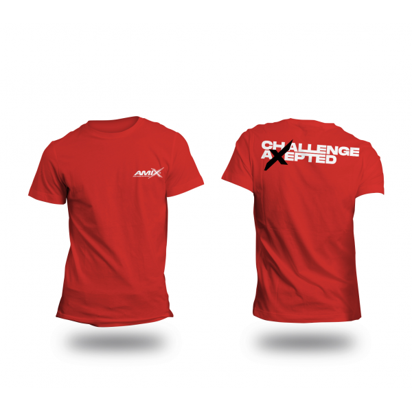 Amix Tshirt Challenge AXepted Red