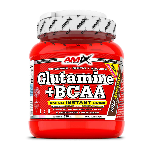 Glutamine + BCAA powder 530g Cola