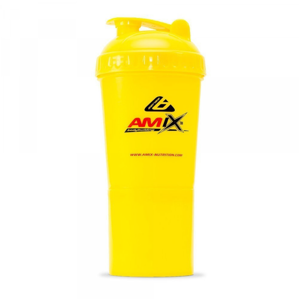 Amix® Shaker Monster Bottle 600ml Yellow